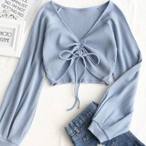 Zaful Knitted Top